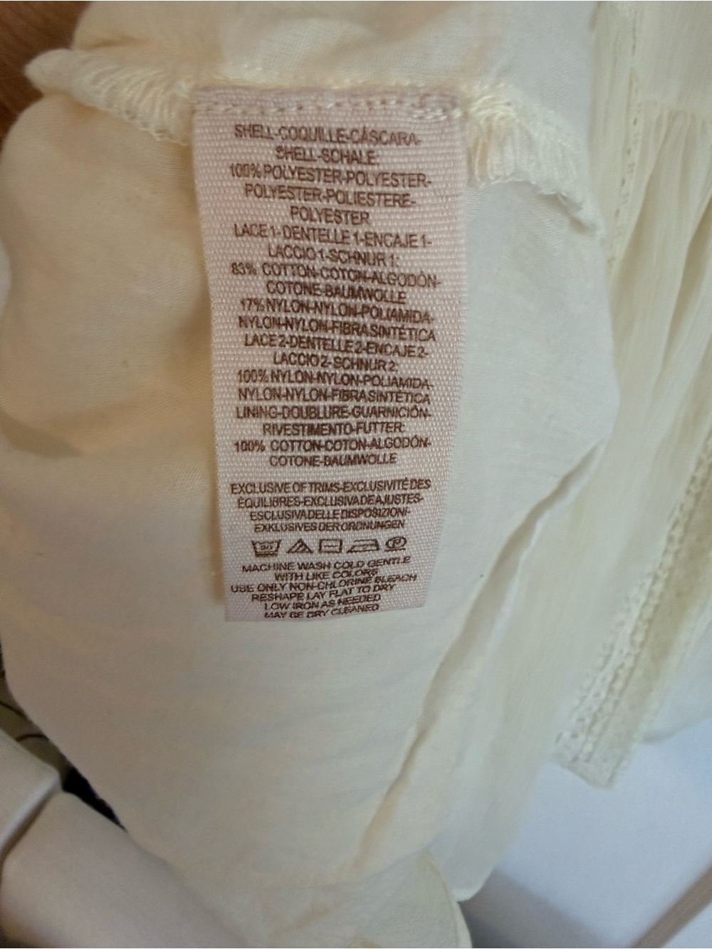 Free People Made To Love White Boho Babydoll Mini Dress - Picture 5 of 5